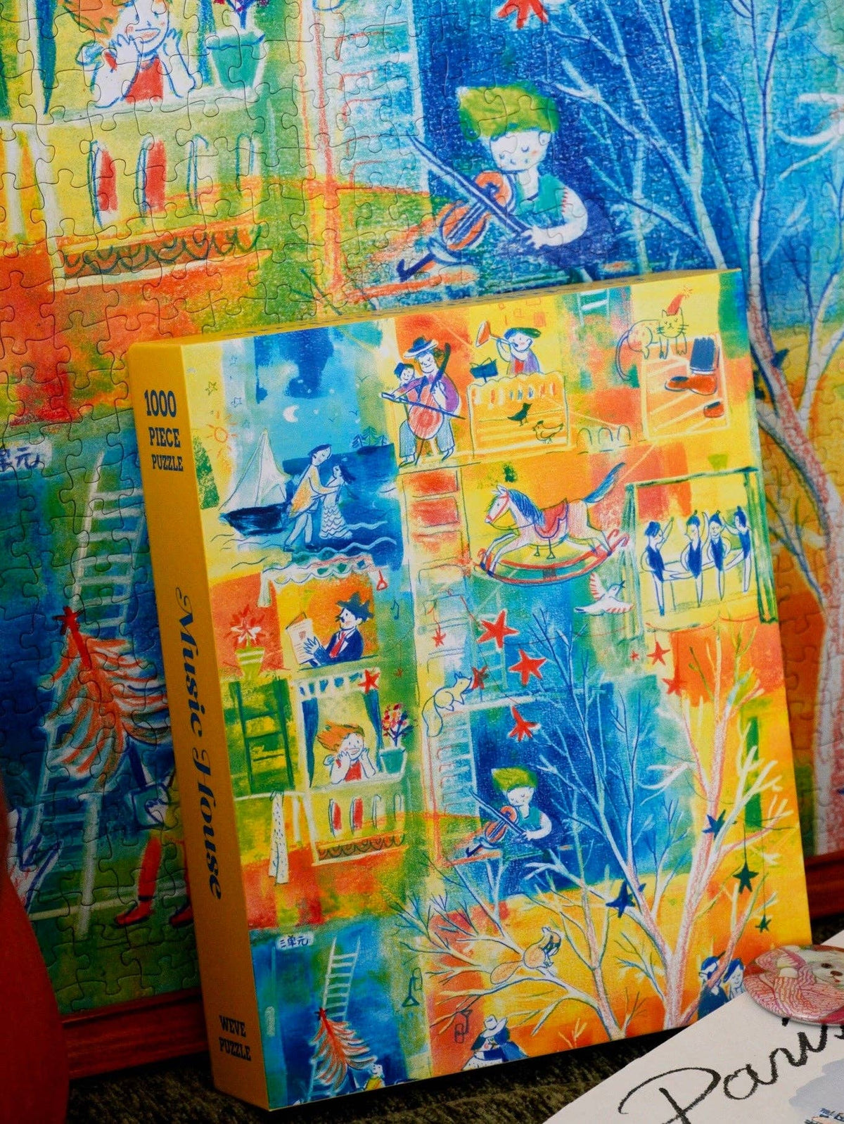 Music House 1000 Piece Jigsaw Puzzle | WEVE - Jigsaw Puzzles - The Puzzle Center