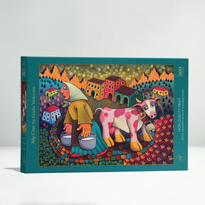 My Cow 500 Piece Jigsaw Puzzle | Art & Fable - Jigsaw Puzzles - The Puzzle Center
