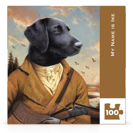 My Name is Ike 100 Piece Mini Jigsaw Puzzle | New York Puzzle Company - Mini Jigsaw Puzzles - The Puzzle Center