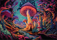 Mystical Mushrooms 1000 Piece Jigsaw Puzzle | Trippy Puzzle Co - Jigsaw Puzzles - The Puzzle Center
