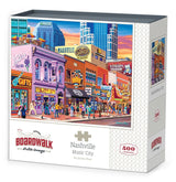 Nashville Music City 500 Piece Jigsaw Puzzle by Boardwalk Puzzle Company - Boardwalk - Jigsaw Puzzles - The Puzzle Center
