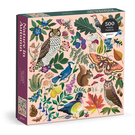 Nature in Autumn 500 Piece Jigsaw Puzzle | Galison - Jigsaw Puzzles - The Puzzle Center