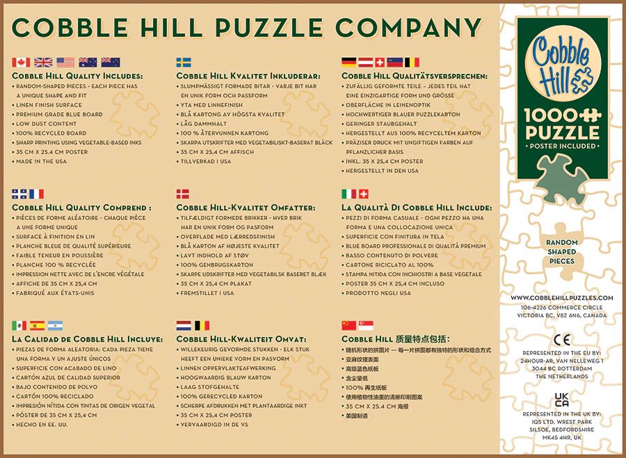 Nature Journal: Autumn 1000 Piece Jigsaw Puzzle | Cobble Hill - Jigsaw Puzzles - The Puzzle Center