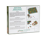 Neighborhood Christmas Advent Calendar 1000 Pieces | Vermont Christmas Co - Jigsaw Puzzles - The Puzzle Center