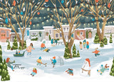 Neighbourhood Rink 250 Piece Jigsaw Puzzle | Villager - Jigsaw Puzzles - The Puzzle Center