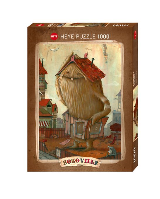 Neighbourhood - Zozoville 1000 Piece Jigsaw Puzzle | Heye - Jigsaw Puzzles - The Puzzle Center