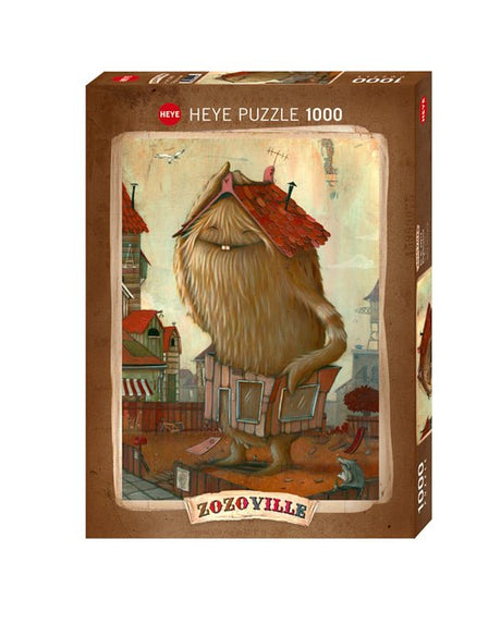 Neighbourhood - Zozoville 1000 Piece Jigsaw Puzzle | Heye - Jigsaw Puzzles - The Puzzle Center