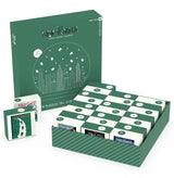 New Yorker Advent Calendar 2nd Edition 24 x 100 Piece Mini Jigsaw Puzzles | New York Puzzle Company - Mini Jigsaw Puzzles - The Puzzle Center