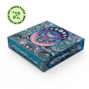 Nocturnal 1000 Piece Cut Jigsaw Puzzle | Cloudberries - Jigsaw Puzzles - The Puzzle Center