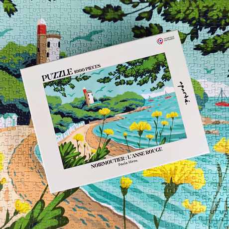 Noirmoutier l'Anse Rouge 1000 Piece Jigsaw Puzzle | Aparté - Jigsaw Puzzles - The Puzzle Center