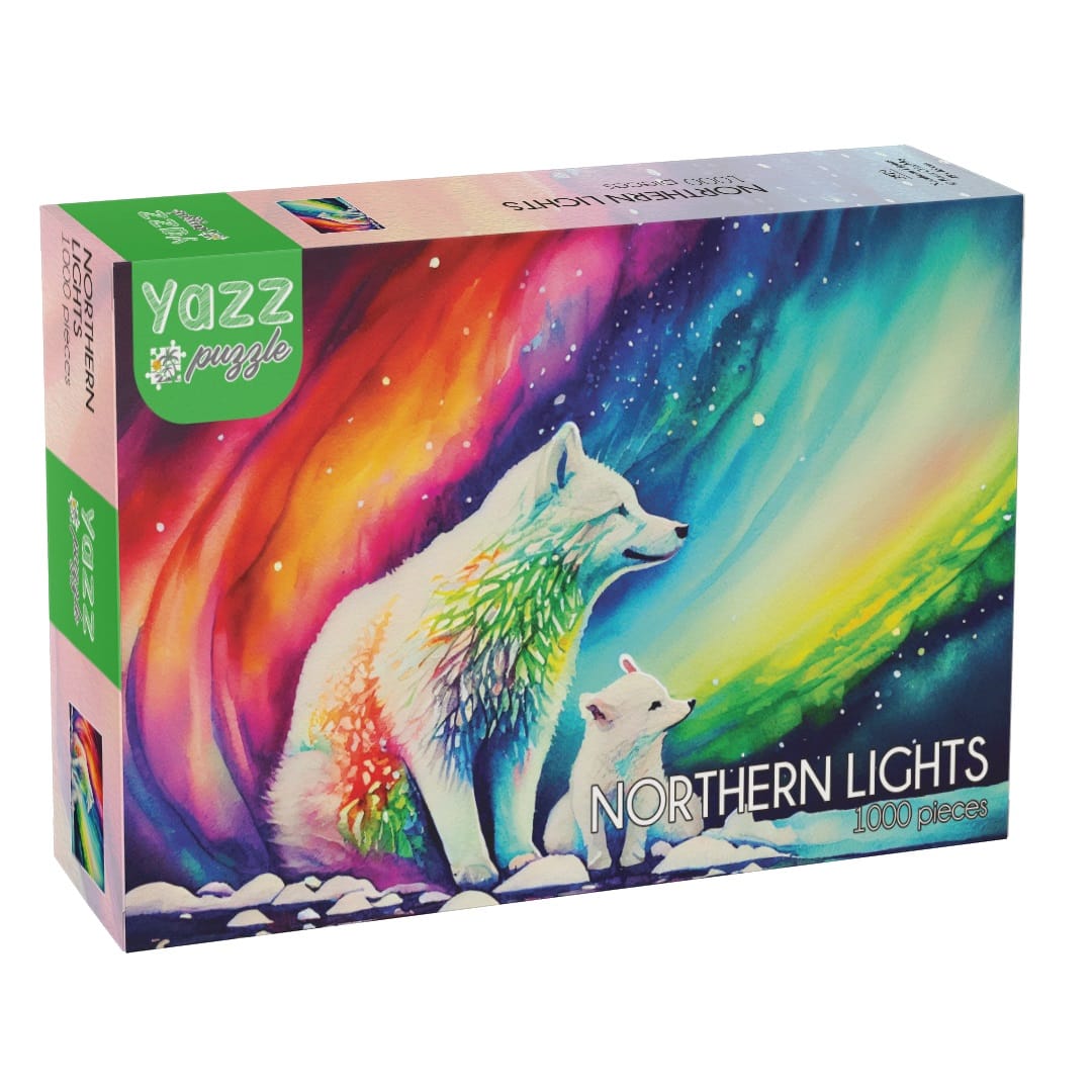 Northern Lights 1000 Piece Jigsaw Puzzle | Yazz - Jigsaw Puzzles - The Puzzle Center