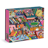 Novel Neighborhood 1000 Piece Foil Jigsaw Puzzle by Galison Puzzles - Galison - Jigsaw Puzzles - The Puzzle Center