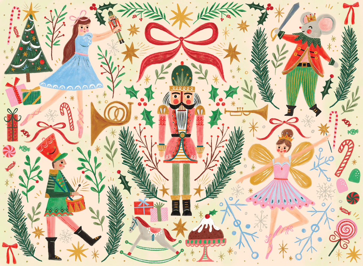Nutcracker Magic 500 Piece Jigsaw Puzzle by Puzzlefolk - Jigsaw Puzzles - The Puzzle Center