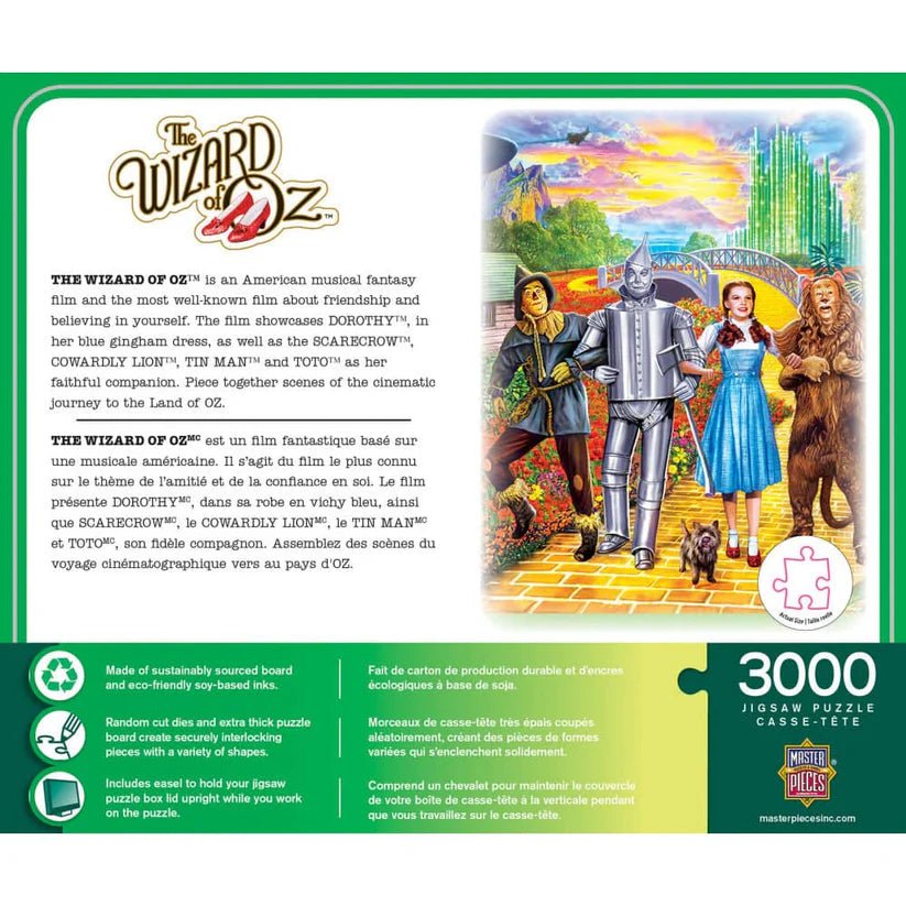 Off to See the Wizard 3000 Piece Jigsaw Puzzle | Masterpieces - Jigsaw Puzzles - The Puzzle Center