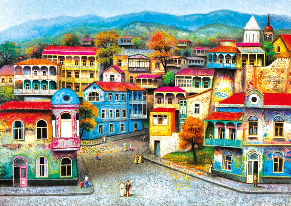 Old & Happy Times 1000 Piece Jigsaw Puzzle | Magnolia - Jigsaw Puzzles - The Puzzle Center