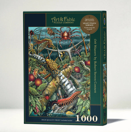 Orb Weavers 1000 Piece Jigsaw Puzzle | Art & Fable - Jigsaw Puzzles - The Puzzle Center