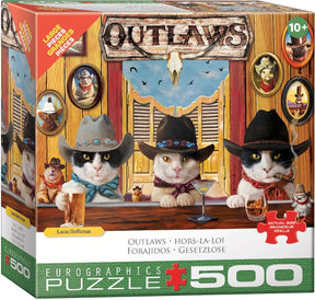 Outlaws 500 Piece Jigsaw Puzzle | Eurographics - Jigsaw Puzzles - The Puzzle Center
