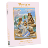 Painting A Mermaid 1000 Piece Jigsaw Puzzle | Reverie Puzzles - Jigsaw Puzzles - The Puzzle Center