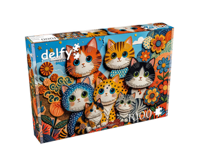Paper Art Collage 1000 Piece Jigsaw Puzzle | Delfy - Jigsaw Puzzles - The Puzzle Center