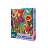 Patchwork Petals 500 Piece Jigsaw Puzzle | Springbok Puzzles - Jigsaw Puzzles - The Puzzle Center