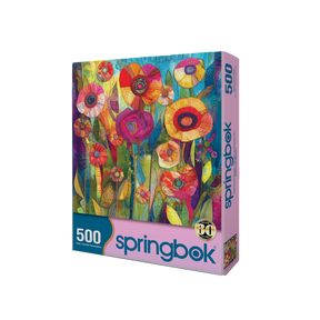 Patchwork Petals 500 Piece Jigsaw Puzzle | Springbok Puzzles - Jigsaw Puzzles - The Puzzle Center