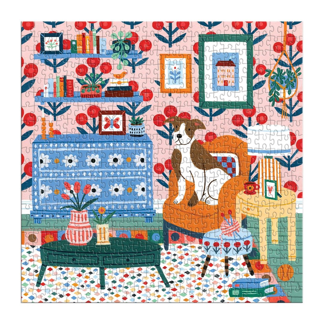 Pattern & Petal 500 Piece Jigsaw Puzzle | Galison - Jigsaw Puzzles - The Puzzle Center