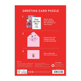 Paws for Love 60 Piece Greeting Card Puzzle | Galison - Greeting Card Puzzle - The Puzzle Center