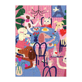 Paws for Love 60 Piece Greeting Card Puzzle | Galison - Greeting Card Puzzle - The Puzzle Center