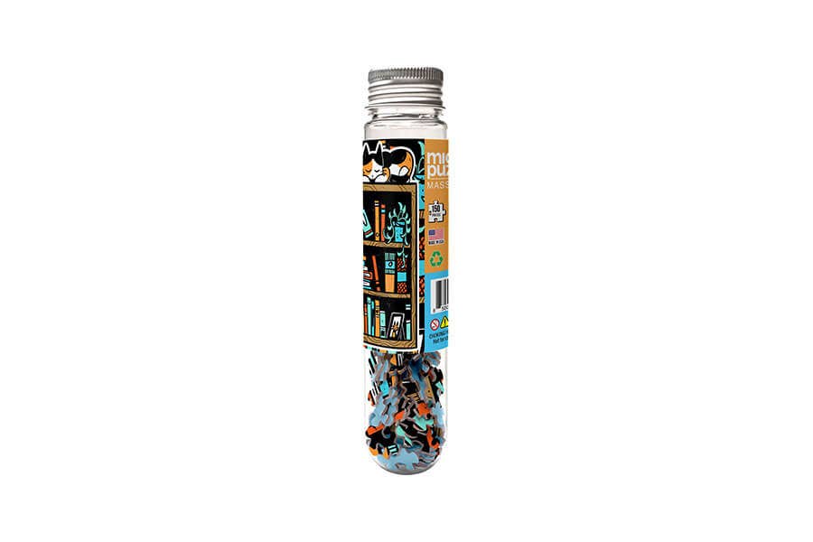 Paws N' Pages Mini Jigsaw Puzzle | MicroPuzzles - Mini Jigsaw Puzzles - The Puzzle Center