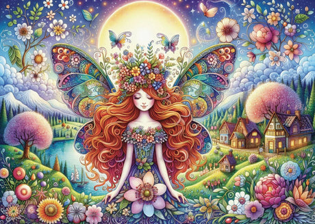 Petals And Wings 1000 Piece Jigsaw Puzzle | JaCaRou Puzzles - Jigsaw Puzzles - The Puzzle Center