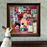 Pets in the Kitchen 1000 Piece Jigsaw Puzzle | eeBoo - Jigsaw Puzzles - The Puzzle Center