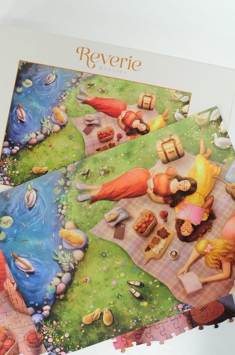 Picnic Book Club 1000 Piece Jigsaw Puzzle | Reverie Puzzles - Jigsaw Puzzles - The Puzzle Center