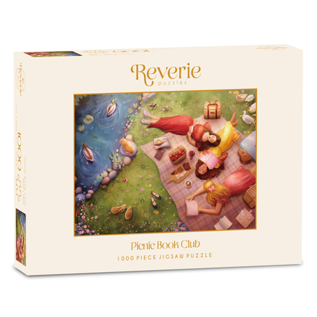 Picnic Book Club 1000 Piece Jigsaw Puzzle | Reverie Puzzles - Jigsaw Puzzles - The Puzzle Center
