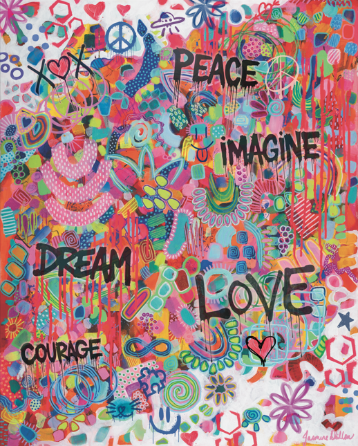 Pink Graffiti 250 Piece Jigsaw Puzzle | Villager Puzzles - Jigsaw Puzzles - The Puzzle Center
