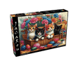 Playful Basket Quartet 1000 Piece Jigsaw Puzzle | JaCaRou Puzzles - Jigsaw Puzzles - The Puzzle Center