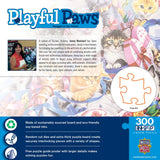 Playful Paws Snuggle in the Petals 300 Piece EZ Grip Jigsaw Puzzle | Masterpieces - Jigsaw Puzzles - The Puzzle Center