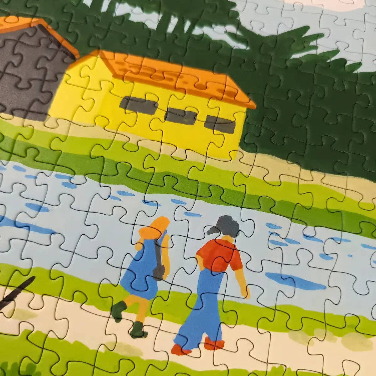 Port des Salines 1000 Piece Jigsaw Puzzle | Aparté - Jigsaw Puzzles - The Puzzle Center