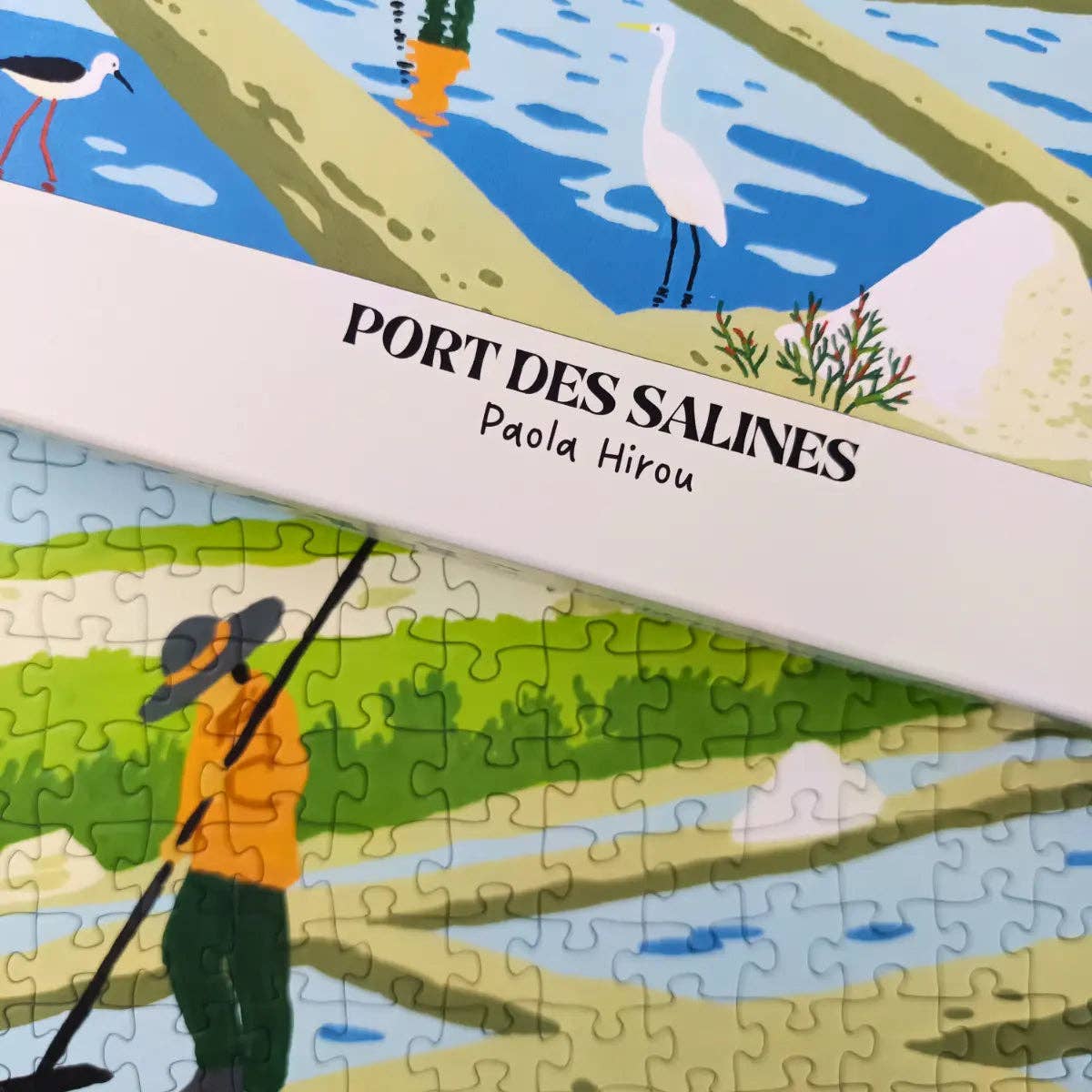 Port des Salines 1000 Piece Jigsaw Puzzle | Aparté - Jigsaw Puzzles - The Puzzle Center