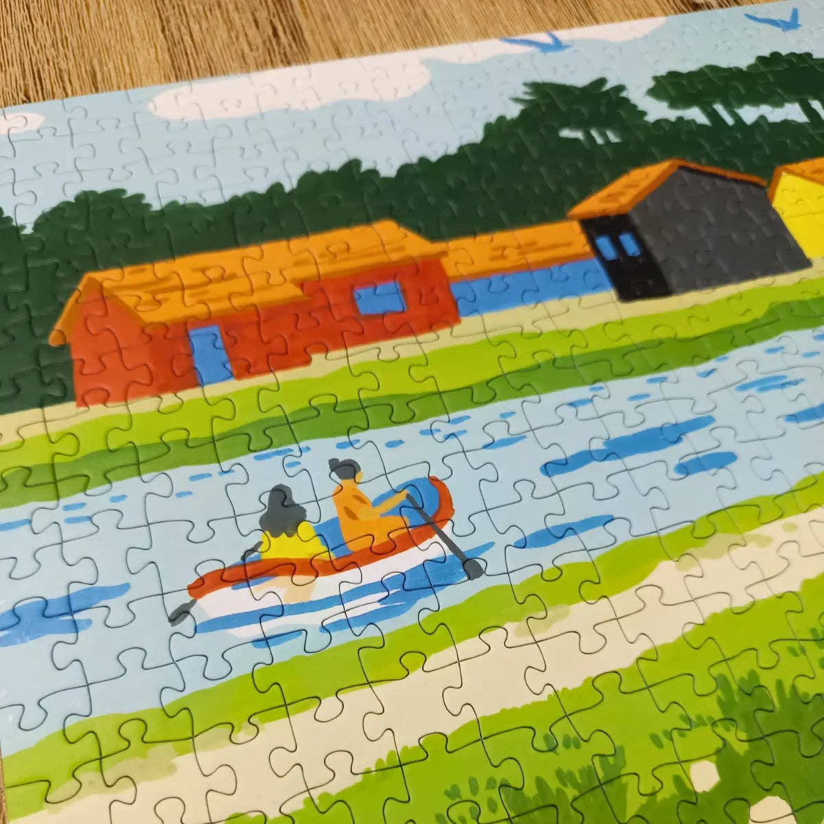 Port des Salines 1000 Piece Jigsaw Puzzle | Aparté - Jigsaw Puzzles - The Puzzle Center