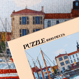 Port of La Flotte 1000 Piece Jigsaw Puzzle | Aparté - Jigsaw Puzzles - The Puzzle Center