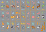 Pre-Order - Animal Alphabet 1000 Piece Jigsaw Puzzle | Yazz - Jigsaw Puzzles - The Puzzle Center