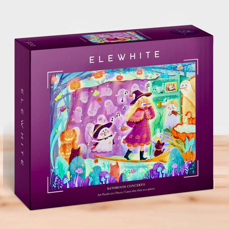 Pre-Order - Bathroom Concerto 500 Piece Jigsaw Puzzle| Elewhite - Jigsaw Puzzle - The Puzzle Center