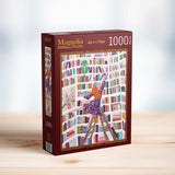 Pre-Order - Books are My Friend 1000 Piece Jigsaw Puzzle | Magnolia - Jigsaw Puzzles - The Puzzle Center