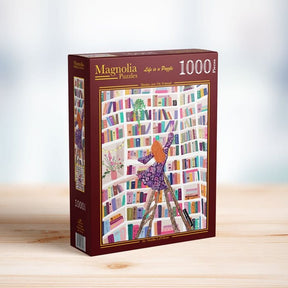 Pre-Order - Books are My Friend 1000 Piece Jigsaw Puzzle | Magnolia - Jigsaw Puzzles - The Puzzle Center