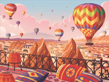 Pre - Order - Cappadocia 500 Piece Jigsaw Puzzle | Laila Luxury Puzzles - Jigsaw Puzzles - The Puzzle Center