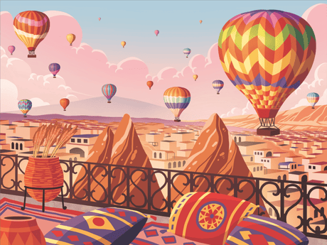 Pre - Order - Cappadocia 500 Piece Jigsaw Puzzle | Laila Luxury Puzzles - Jigsaw Puzzles - The Puzzle Center