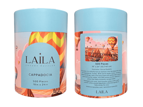 Pre - Order - Cappadocia 500 Piece Jigsaw Puzzle | Laila Luxury Puzzles - Jigsaw Puzzles - The Puzzle Center