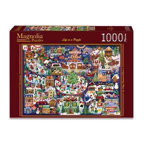 Pre-Order - Christmas 1000 Piece Jigsaw Puzzle | Magnolia - Jigsaw Puzzles - The Puzzle Center