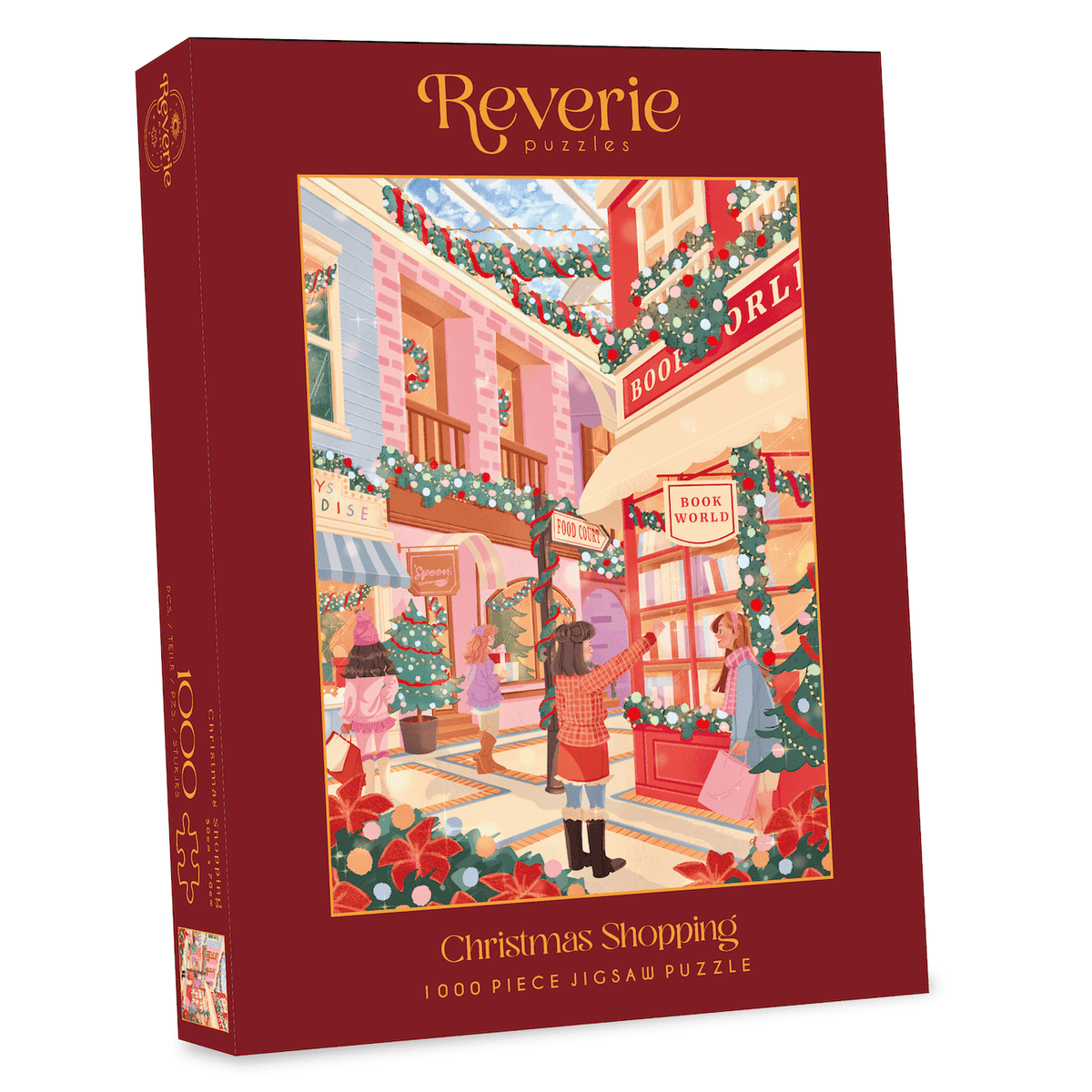 Pre-Order - Christmas Shopping 1000 Piece Jigsaw Puzzle | Reverie - Jigsaw Puzzles - The Puzzle Center