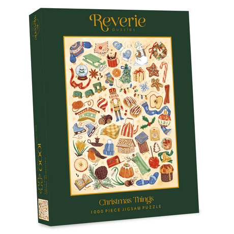 Pre-Order - Christmas Things 1000 Piece Jigsaw Puzzle | Reverie - Jigsaw Puzzles - The Puzzle Center